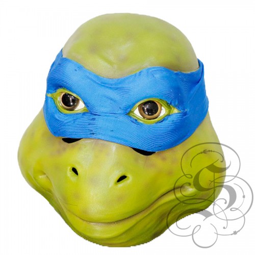 Overhead Teenage Mutant Ninja Turtles Leonardo Mask Movie Mask